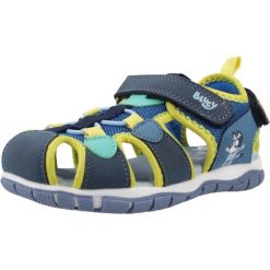 Sandały GARVALIN 262858G Niebieski. Niebieskie buty zimowe męskie Garvalin, bez wzorów, z syntetyku, bez obcasa, bez zapięcia. Za 146.99 zł.