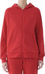 Bluza damska 4F F1763 czerwona 4FWMM00TSWSF1763 062S L. Czerwone bluzy damskie 4F, l, bez wzorów, bez ramiączek, bez kaptura. Za 242.01 zł.
