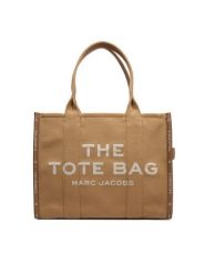 Marc Jacobs Torebka The Jacquard Large Tote Bag M0017048 Brązowy. Brązowe shopperki damskie Marc Jacobs, bez wzorów, z materiału, bez dodatków. Za 1,499.00 zł.