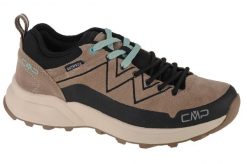 Damskie Niskie buty trekkingowe CMP Kaleepso WP. Brązowe obuwie trekkingowe damskie CMP, z materiału, bez zapięcia. Za 279.99 zł.