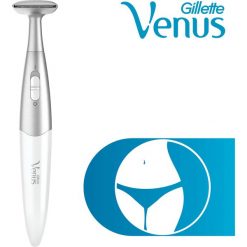 Procter & Gamble Trymer Venus Bikini srebrno-biały. Białe golarki i trymery Procter & Gamble, bez wzorów. Za 82.56 zł.
