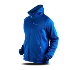 Bluza Trimm BART. Niebieskie bluzy męskie TRIMM, na zimę, m, bez wzorów, sportowe, bez ramiączek, z kapturem. W wyprzedaży za 168.00 zł.