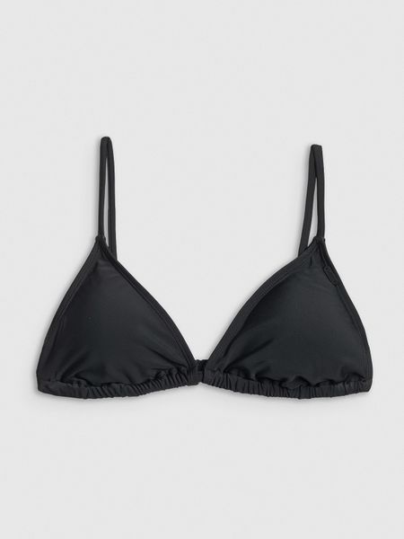 4F Góra od bikini damska - czarna XL. Czarne bikini 4F, bez wzorów, z materiału. W wyprzedaży za 49.99 zł.