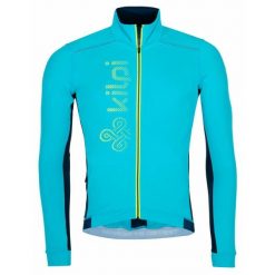 Męska koszulka kolarska z długim rękawem Kilpi CAMPOS-M. Niebieskie bluzy męskie Kilpi, m, bez wzorów, sportowe, bez ramiączek, bez kaptura. Za 292.95 zł.