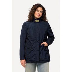 Damskie Kurtka funkcyjna HYPRAR stójka kaptur 2-kierunkowy zamek błyskawiczny. Niebieskie kurtki sportowe damskie Ulla Popken, plus size, bez wzorów, z materiału, bez ramiączek, bez kaptura, trekkingowe. W wyprzedaży za 343.99 zł.