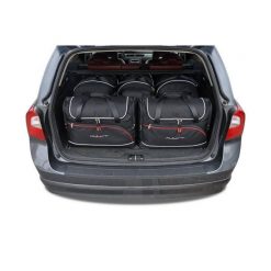 Torby Do Bagażnika Volvo V70 2007-2016 5Szt Kjust. Czarne torby podróżne damskie KJUST, bez wzorów. Za 1,562.00 zł.