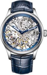 Zegarek męski Aerowatch 50981-AA19 niebieski. Niebieskie zegarki męskie Orient, bez wzorów. Za 15,472.43 zł.