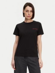Desigual Bluzka 25SWTK92 Biały Regular Fit. Białe bluzki damskie Desigual, m, bez wzorów, z bawełny, bez kołnierzyka, bez ramiączek. Za 259.99 zł.
