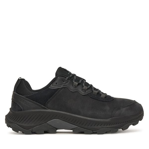 Trekkingi Merrell. Czarne buty zimowe męskie Merrell, bez wzorów, bez obcasa, bez zapięcia. Za 499.99 zł.