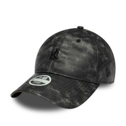 Czapka z daszkiem New Era femme New York Yankees 9Twenty. Czarne czapki damskie New Era, bez wzorów, z bawełny. Za 165.50 zł.