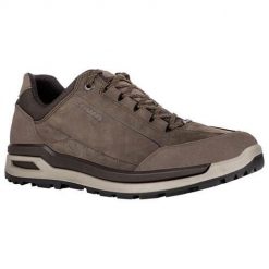 Buty trekkingowe męskie Lowa Bellagio Low Gtx. Niebieskie trekkingi męskie Lowa, z materiału, bez zapięcia. Za 829.00 zł.