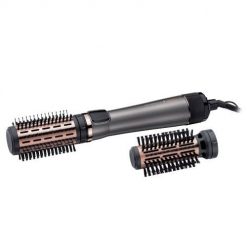 Remington AS8810 urządzenie do stylizacji włosów Szczotka z gorącym powietrzem Para Srebrny, Czarny, Złoto 1000 W 3 m. Czarne suszarki do włosów Remington. Za 228.99 zł.