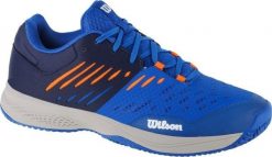 Wilson Wilson Kaos Comp 3.0 WRS328750 Niebieskie 47 1/3. Niebieskie buty sportowe męskie Wilson, bez wzorów, bez zapięcia. Za 362.39 zł.