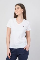 Jott Koszulka damska Jott Cancun SS23WTSH12-901. Bluzki damskie Jott, bez wzorów, bez kołnierzyka, bez ramiączek. Za 219.00 zł.
