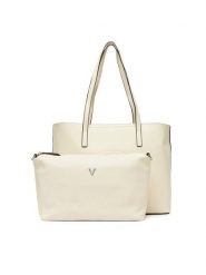 Valentino Torebka VBS8WK01 Écru. Shopperki damskie Valentino, bez wzorów, ze skóry, bez dodatków. Za 359.99 zł.