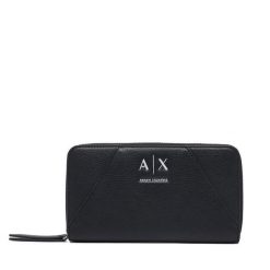 Portfel Armani Exchange. Czarne portfele damskie Armani Exchange. Za 404.99 zł.
