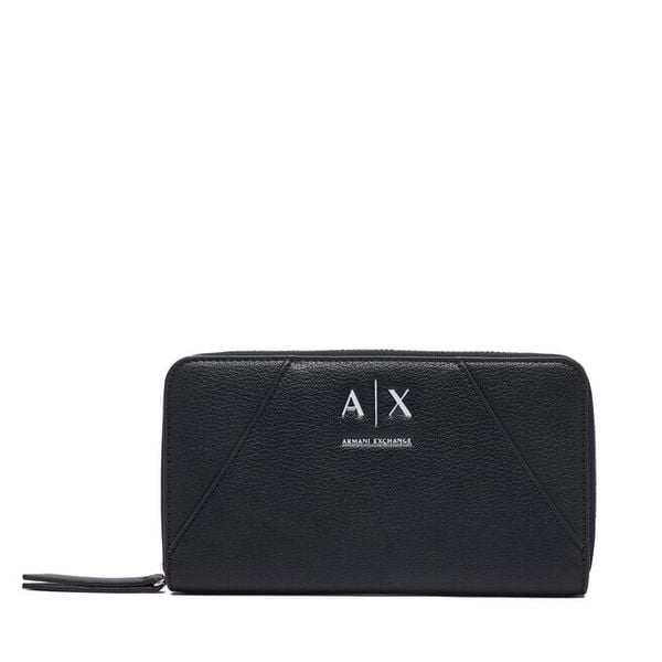 Portfel Armani Exchange. Czarne portfele damskie Armani Exchange. Za 404.99 zł.