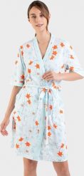 Massana Homewear Szlafrok damski rozm. XL Massana L226236. Szlafroki damskie Massana Homewear, l, bez wzorów, bez ramiączek, bez kaptura. Za 362.25 zł.
