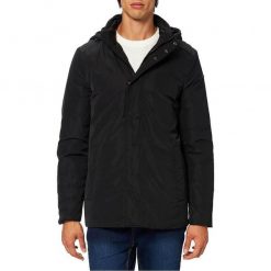 Kurtka GEOX M KENNET MD JKT Czarny. Czarne kurtki męskie Geox, m, bez wzorów, z tkaniny, casualowe, bez kaptura. Za 509.99 zł.