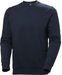HELLY HANSEN Evo Sweatshirt, blue XL. Niebieskie bluzy męskie Helly Hansen, m, bez wzorów, bez ramiączek, bez kaptura. Za 176.16 zł.