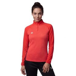 Damska bluza sportowa ze stójką Siroko Halfzip Red/Burgundy W. Czerwone bluzy damskie SIROKO, l, bez wzorów, z materiału, sportowe, bez ramiączek, bez kaptura. Za 249.00 zł.