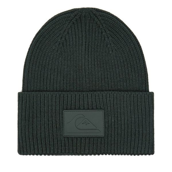 Czapka Quiksilver. Zielone czapki męskie Quiksilver, na zimę, bez wzorów. Za 69.99 zł.