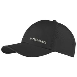 Czapka Head Pro. Czarne czapki damskie Head, bez wzorów, z materiału, sportowe. Za 99.00 zł.