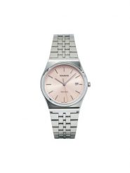 Casio Zegarek MTP-B145D-4AVEF Srebrny. Szare, analogowe zegarki męskie Casio, bez wzorów, srebrne. Za 349.99 zł.
