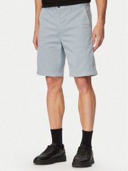 BOSS Szorty materiałowe 50536723 Niebieski jasny Slim Fit. Niebieskie szorty męskie Boss, bez wzorów, z bawełny. Za 449.99 zł.