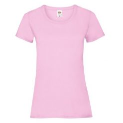 Koszulka Damska Valueweight. Czerwone bluzki damskie fruit of the loom, m, bez wzorów, sportowe, bez kołnierzyka, bez ramiączek. Za 35.99 zł.
