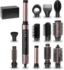 Lokówko-suszarka do włosów Cecotec Bamba CeramicCare 12in1 AirGlam Black. Lokówki Cecotec. Za 639.12 zł.