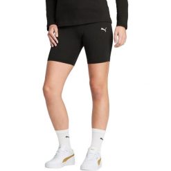 Damskie Tights Puma Ess Short Leggings 7. Czarne szorty damskie Puma, bez wzorów, z bawełny. Za 190.00 zł.