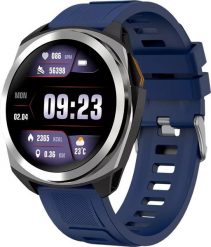 Smartwatch Canyon SW-83 Granatowy (CNS-SW83SS). Niebieskie zegarki smartwatch Canyon, bez wzorów. Za 326.93 zł.