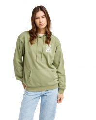 Bluza z kapturem damska SURF STOKED TERRY VINT. Białe bluzy damskie Roxy, m, bez wzorów, z bawełny, bez ramiączek, z kapturem. Za 167.99 zł.