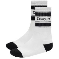 Oakley Skarpety B1B Icon 3-Pack Fos900353-100. Białe skarpety męskie Oakley, bez wzorów. Za 72.99 zł.