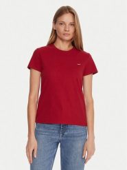 Levi's® T-Shirt Perfect 39185-0382 Czerwony Regular Fit. Czerwone t-shirty damskie s, bez wzorów, z bawełny, bez kołnierzyka, bez ramiączek. Za 79.99 zł.