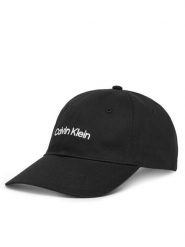 Calvin Klein Czapka z daszkiem Logo Embroidery Baseball Cap LV04F5003G Czarny. Czarne czapki damskie Calvin Klein, bez wzorów, z bawełny. Za 169.99 zł.