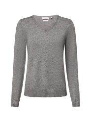 Vila Sweter - VIRil Kobiety szary, M. Szare swetry nierozpinane damskie Vila, m, bez wzorów, eleganckie, bez kołnierzyka, bez ramiączek. Za 149.95 zł.