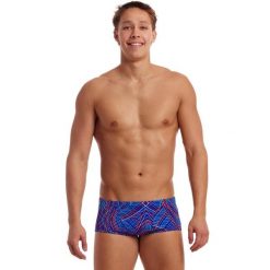 Kąpielówki Funky Trunks Frequency - trunki męskie. Czerwone kąpielówki męskie Funky Trunks, m, bez wzorów. Za 159.00 zł.