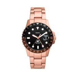 Zegarek Fossil. Żółte zegarki męskie FOSSIL, bez wzorów, złote. Za 599.99 zł.