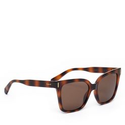 Okulary przeciwsłoneczne Polaroid. Brązowe okulary przeciwsłoneczne damskie POLAROID. Za 199.99 zł.