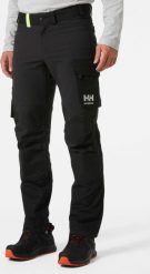 Helly Hansen Spodnie Robocze Helly Hansen Oxford Elasty Black. Czarne spodnie sportowe męskie Helly Hansen, m, bez wzorów. Za 487.62 zł.