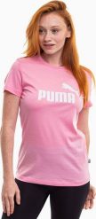 Puma Koszulka damska Puma ESS Logo Tee różowa 586775 31 S. Czerwone bluzki damskie Puma, s, bez wzorów, bez kołnierzyka, bez ramiączek. Za 82.99 zł.