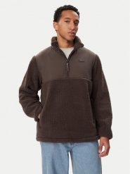 Hunter Polar Borg HARM0013262 Brązowy ciemny Regular Fit. Brązowe bluzy sportowe męskie Hunter, m, bez wzorów, z polaru, bez kaptura. Za 599.99 zł.