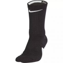 Skarpety nike elite crew socks black. Czarne skarpetki damskie Nike, bez wzorów. Za 49.00 zł.