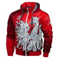 Bluza sportowa męska Extreme Hobby POLSKA. Czerwone bluzy sportowe męskie EXTREME HOBBY, m, bez wzorów, z poliesteru, z kapturem. Za 259.00 zł.