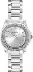 Zegarek damski Sekonda 40722 CYRKONIE srebrny. Szare zegarki damskie Sekonda, srebrne. Za 292.00 zł.