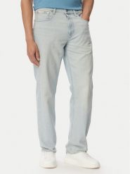 Calvin Klein Jeans Jeansy 90S LV04RG701G Niebieski jasny Straight Fit. Niebieskie jeansy męskie Calvin Klein Jeans, z bawełny. Za 409.99 zł.