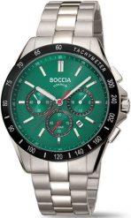 Zegarek Boccia Titanium Męski 42 mm (3733-02). Zegarki męskie Boccia Titanium, bez wzorów. Za 649.99 zł.