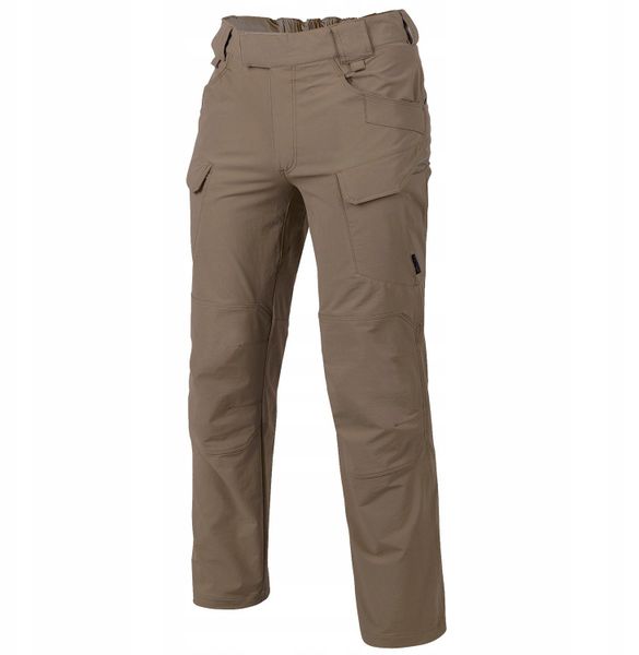 OTP (Outdoor Tactical Pants) - VersaStretch - Mud Brown - XXXL/Short. Brązowe spodnie sportowe męskie Helikon, m, bez wzorów, outdoorowe. Za 574.89 zł.